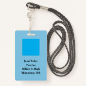 KiniArt Westie ID Badge (Achterkant met draagriem)