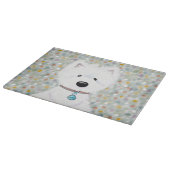 KiniArt Westie Impression Snijplank (Hoek)