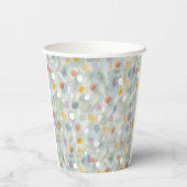 KiniArt Westie Impressions Paper Cups Papieren Bekers (Achterkant)