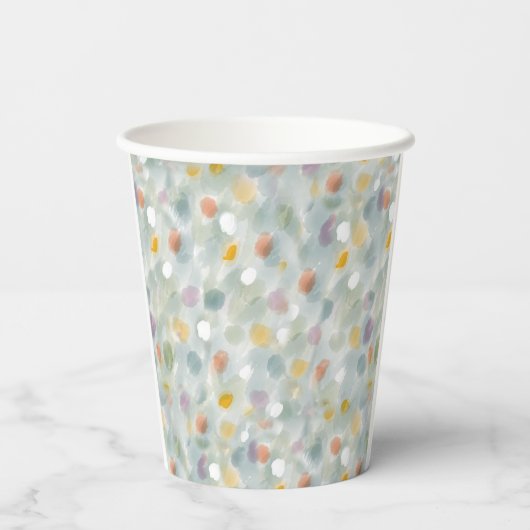 KiniArt Westie Impressions Paper Cups Papieren Bekers (Achterkant)
