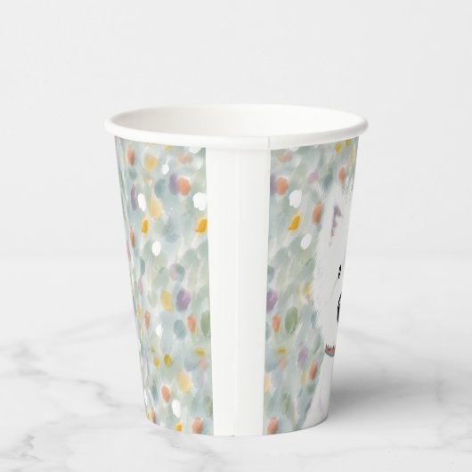 KiniArt Westie Impressions Paper Cups Papieren Bekers (Rechts)