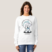 KiniArt Westie Kerst T-shirt (Voorkant volledig)