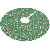 KiniArt Westie Kerstboom Kleed Rok (Gekanteld)