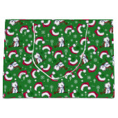 KiniArt Westie-kerstcadeautas Groot Cadeauzakje (Voorkant)