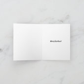 KiniArt Westie-kerstKaarten Feestdagen Kaart (Binnen)