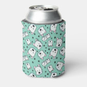 KiniArt Westie Liefhebber Blikjeskoeler (Blikje Achterkant)