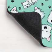 KiniArt Westie Liefhebber Muismat (Hoek)