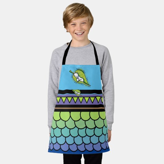 KiniArt Westie Live Green All-Over Print Schort (Gedragen)