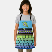 KiniArt Westie Live Green All-Over Print Schort (Insitu)