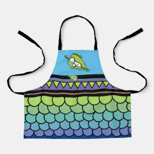 KiniArt Westie Live Green All-Over Print Schort