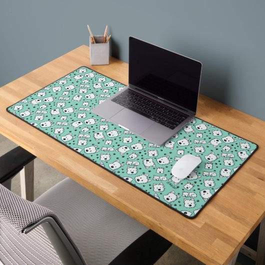 KiniArt Westie Lover Bureaumat (Kantoor 2)