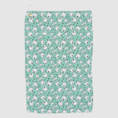 KiniArt Westie Lover Golfhanddoek (Voorkant)