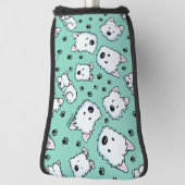 KiniArt Westie Lover Golfheadcover (Draai 90)