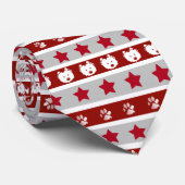 KiniArt Westie Lover Stropdas (Opgerold)