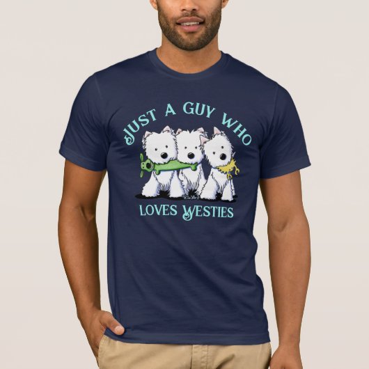 KiniArt Westie Lover T-Shirt (Voorkant)