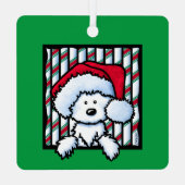  KiniArt Westie Metalen Ornament (Achterkant)