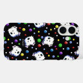 KiniArt Westie Polka Dot Case-Mate iPhone Case (Achterkant (horizontaal))
