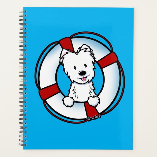 KiniArt Westie Rescue Planner (Voorkant)