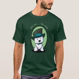 KiniArt Westie Saint Patrick’s T-shirt