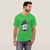 KiniArt Westie Saint Patrick’s T-shirt (Voorkant volledig)