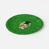 KiniArt Westie Shamrock Paper Bord (Gekanteld)