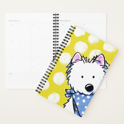 KiniArt Westie Sunshine Planner (Display)