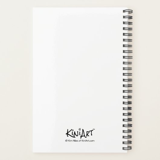 KiniArt Westie Sunshine Planner (Achterkant)