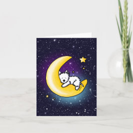 KiniArt Westie Terrier Kaart