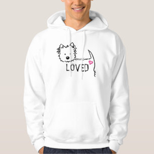 KiniArt Westie Terrier LOVE T-Shirt