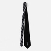 KiniArt Westie Terrier Neck Tie Stropdas (Achterkant)