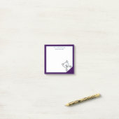 KiniArt Westie Terrier Post-it Opmerkingen Post-it® Notes (Op bureau)