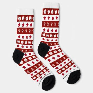 KiniArt Westie Terrier Socks Sokken