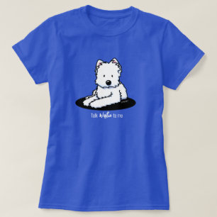 KiniArt Westie Terrier T-shirt