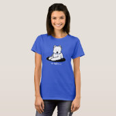 KiniArt Westie Terrier T-shirt (Voorkant volledig)
