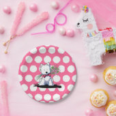 KiniArt Westie Terrier Valentijn Party Borden Papieren Bordje (Feest)