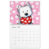 KiniArt Westie Terriers Kalender (Feb 2027)