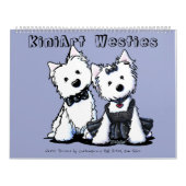 KiniArt Westie Terriers Kalender (Hoes)