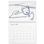 KiniArt Westie Terriers Kalender (Jan 2027)