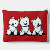 KiniArt Westie Trio Etui (Achterkant)