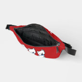 KiniArt Westie Trio Heuptasje (Open)