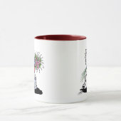 KiniArt Westie Valentijns Mug Mok (Midden)