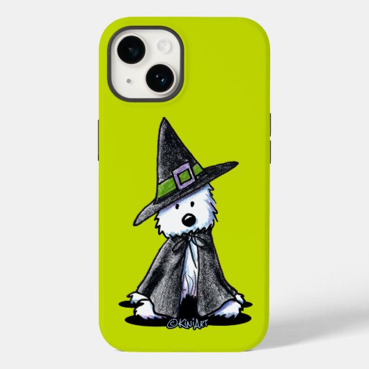KiniArt Westie Witch Case-Mate iPhone Case (Achterkant)
