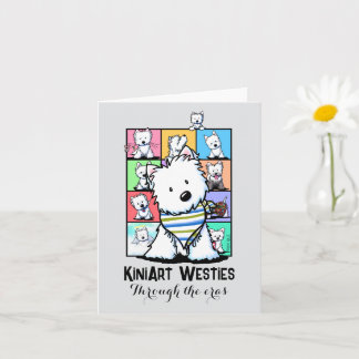 KiniArt Westies Eras Vouwkaart Kaart