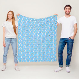KiniArt Westies Fleece Deken