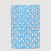 KiniArt Westies Golf Towel Golfhanddoek (Voorkant)