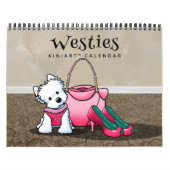KiniArt Westies Kalender (Hoes)