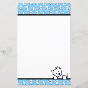 KiniArt Westies Stationery