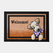 KiniArt Wheaten Terrier Deurmat (Voorkant)