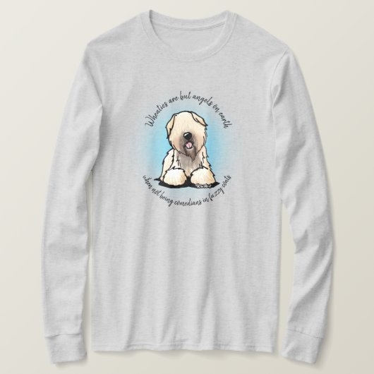 KiniArt Wheaten Terrier T-Shirt (Design voorkant)