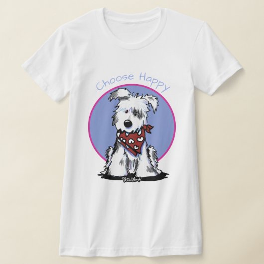 KiniArt Widget Dog T-shirt (Laagn)